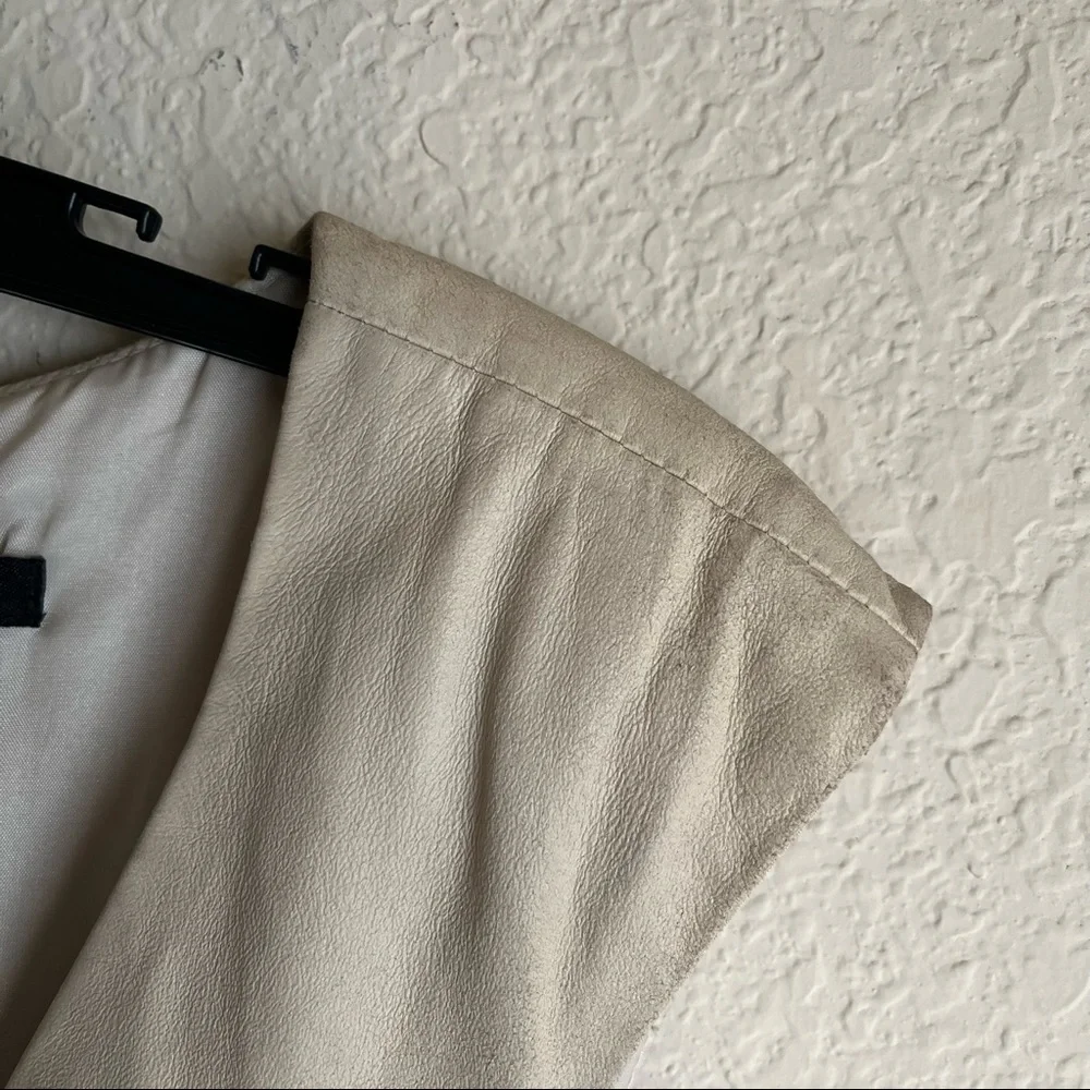 Nanette Lepore Dress size 8 all leather - Picture 3 of 8